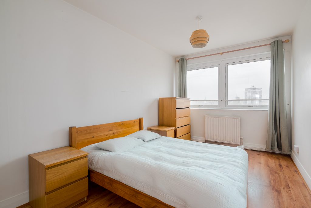 Bedroom 1 – Flat 122 Park South, SW11