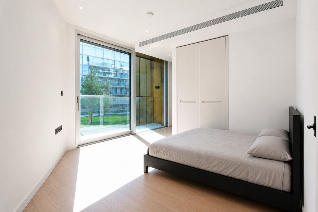 Faraday Hse bedroom