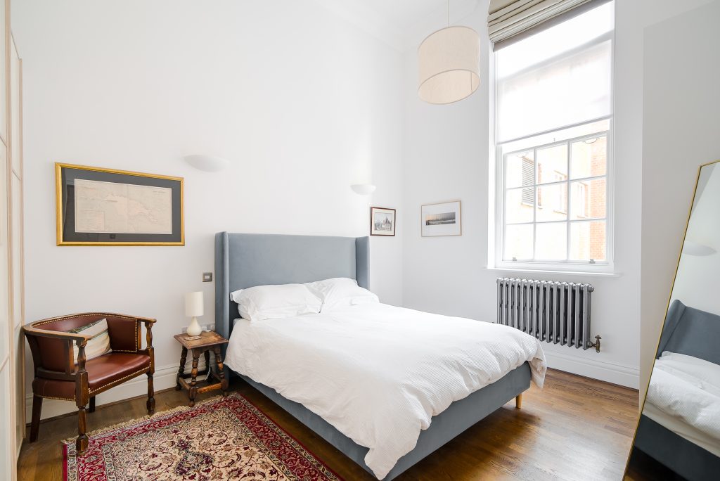 Bedroom  – 12 Mountford Mansions SW11